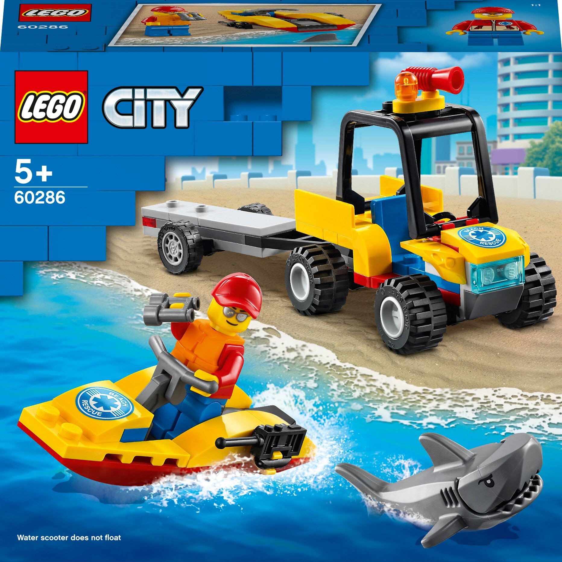 LEGO Beach Rescue Quad 60286 LEGO City buy at Galaxus