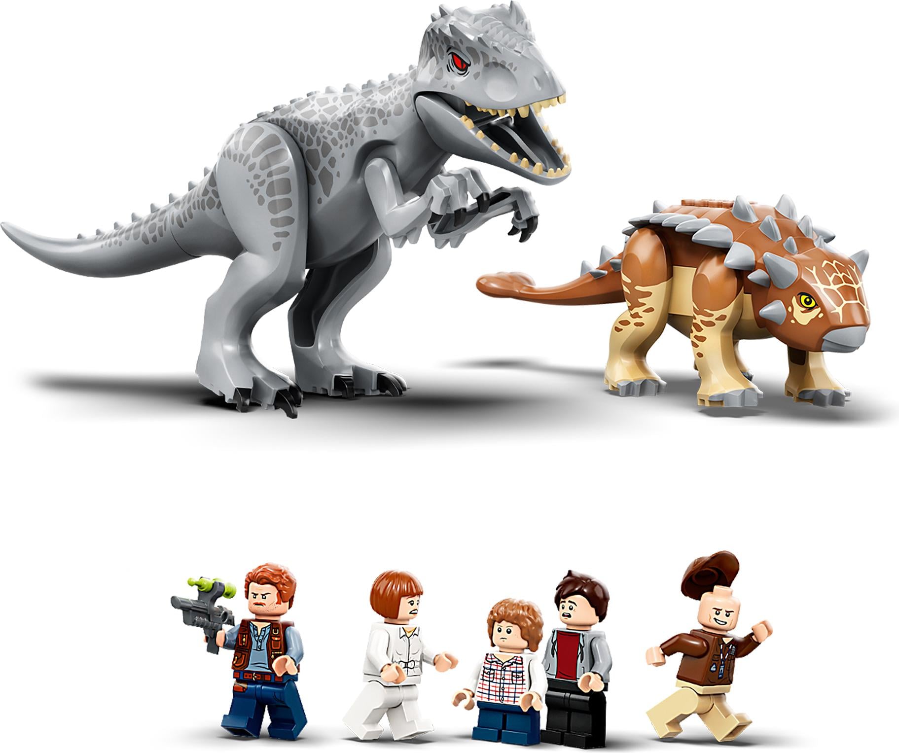 Lego jurassic world 2020 indominus rex vs ankylosaurus outlet
