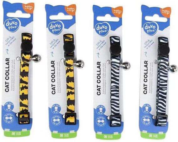 Duvo+ Collier chat Zoo, 20-30 cm, assortis (Chat), Collier + laisse