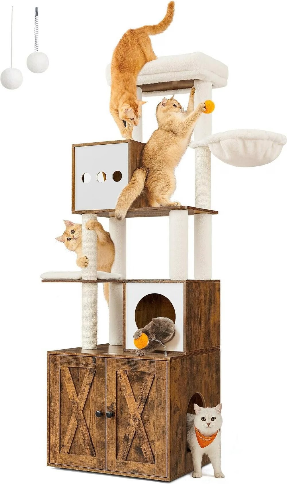 Feandrea Jingle (185cm, Auburn), Arbre  chat