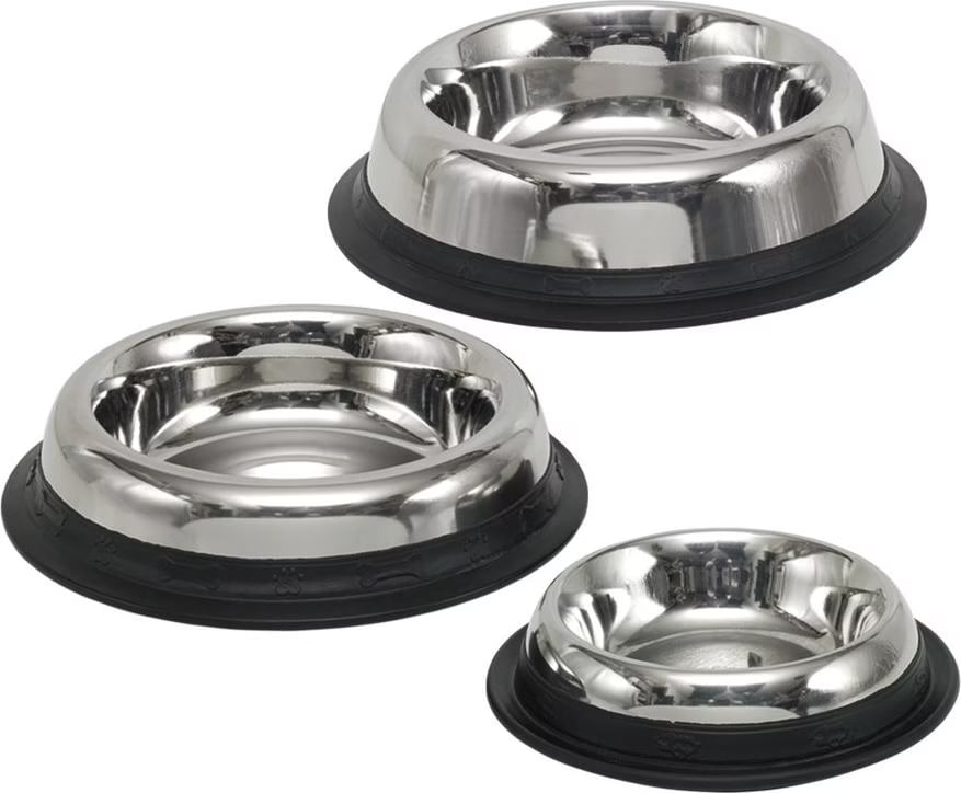 Comparer les prix de Nobby Ecuelle en acier inoxydable Royal plate, antidrapante (0.20l), Gamelle