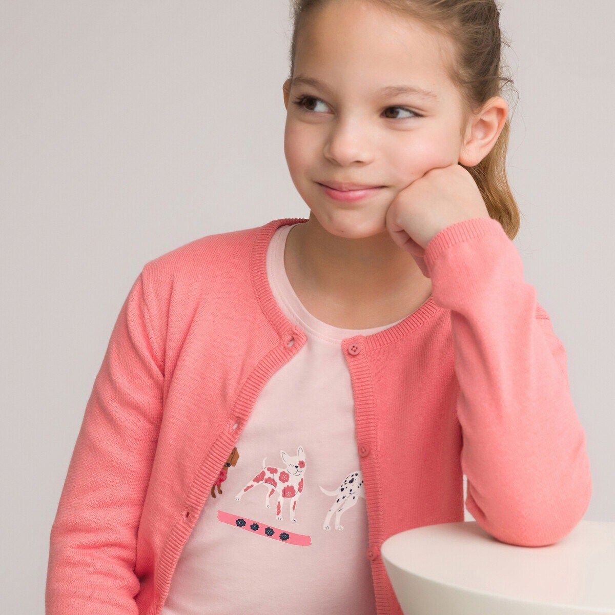 La Redoute Collections Cardigan aus Feinstrick mit Rundhalsausschnitt (116) Galaxus UB10995