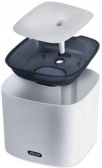 Fontaine à eau silencieuse IGUAZU. 3 litres. pour chats et petits chiens. port USB.