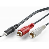 Value Stereo jack - 2x cinch (1.50 m, Entry level, 3.5mm jack (AUX), Cinch)