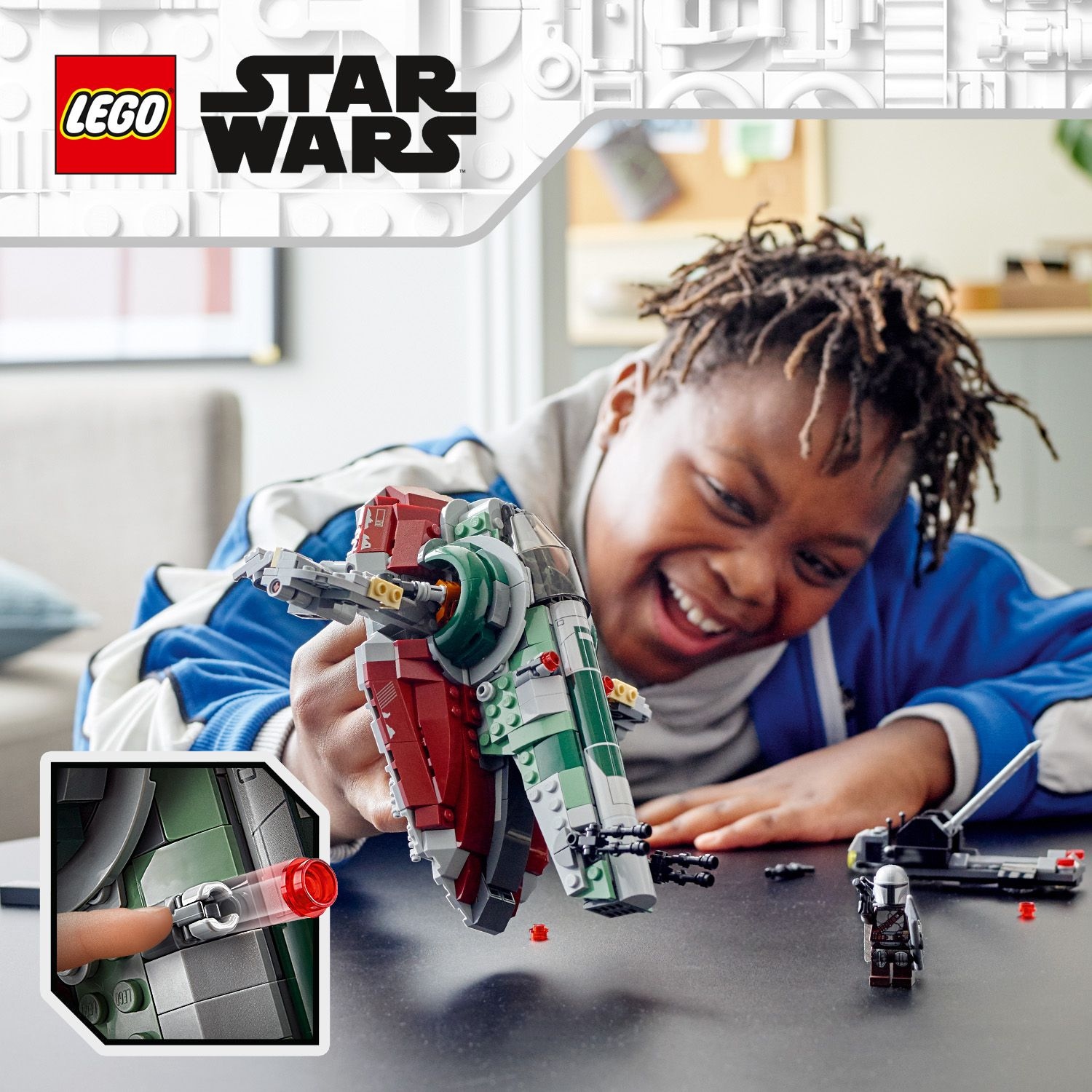 LEGO Lego Star Wars 75312 Boba Fett s spaceship 75312 LEGO Star Wars Galaxus