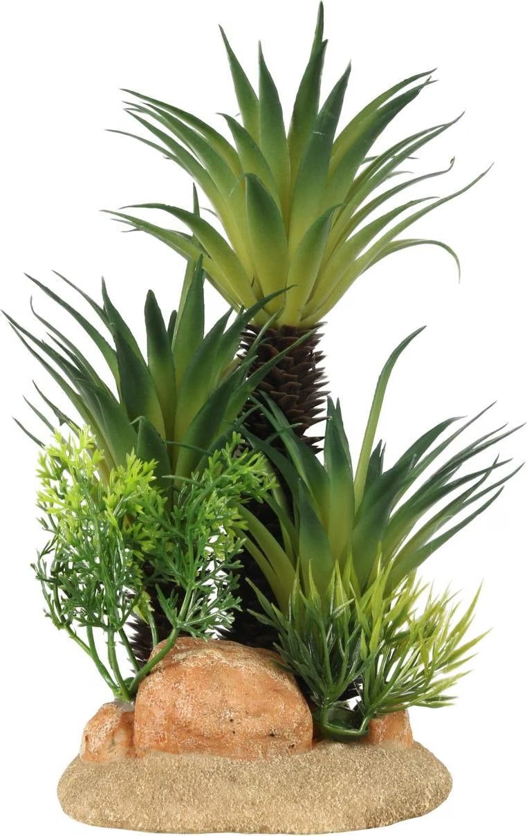 Comparer les prix de EBI Aqua Della Sago Palm M (autres btiments), Dcoration d'aquarium