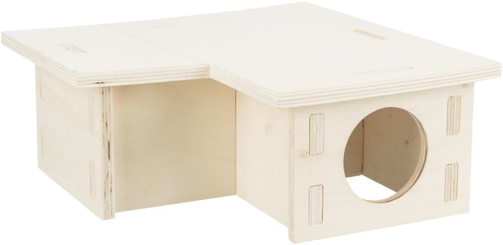 Meilleurs prix pour TRIXIE Maison pour rongeurs à 3 chambres 25x10x25 cm Bois