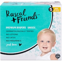 Rascal+Friends Premium (Size 5, Monthly box, 134 Piece)