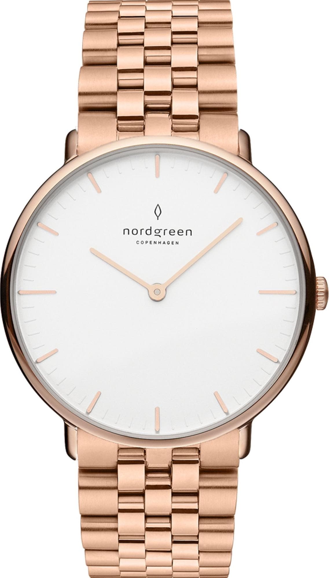 Nordgreen, Armbanduhr, Unisexuhr, Rosa, (36 mm)