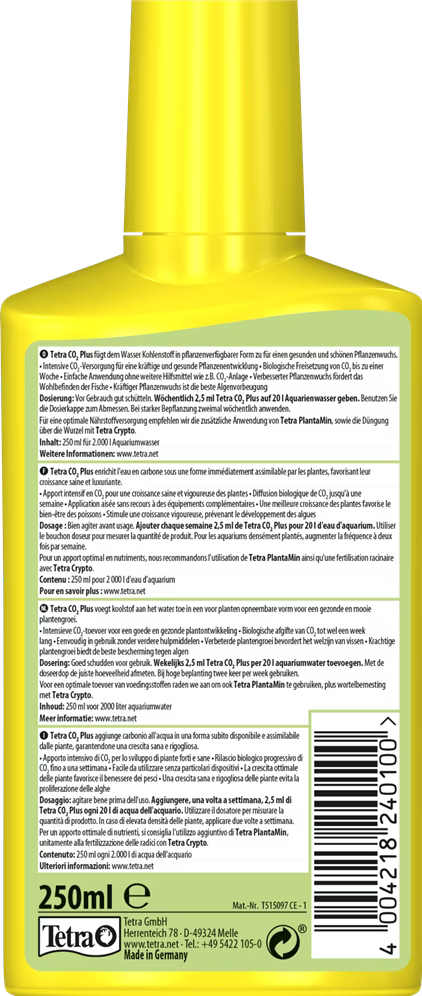 Tetra - Engrais liquide Tetra Co2 plus 250 ml