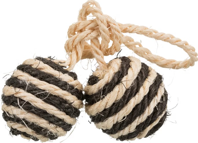 Doubles Balles Sisal, Ø 4,5 Cm - 4077 - Mon Animalerie