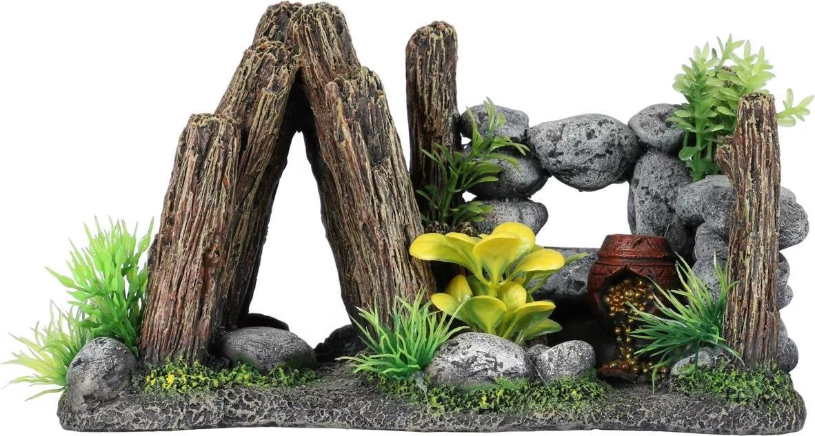 Comparer les prix de EBI Aqua Della Paradise (autres btiments), Dcoration d'aquarium