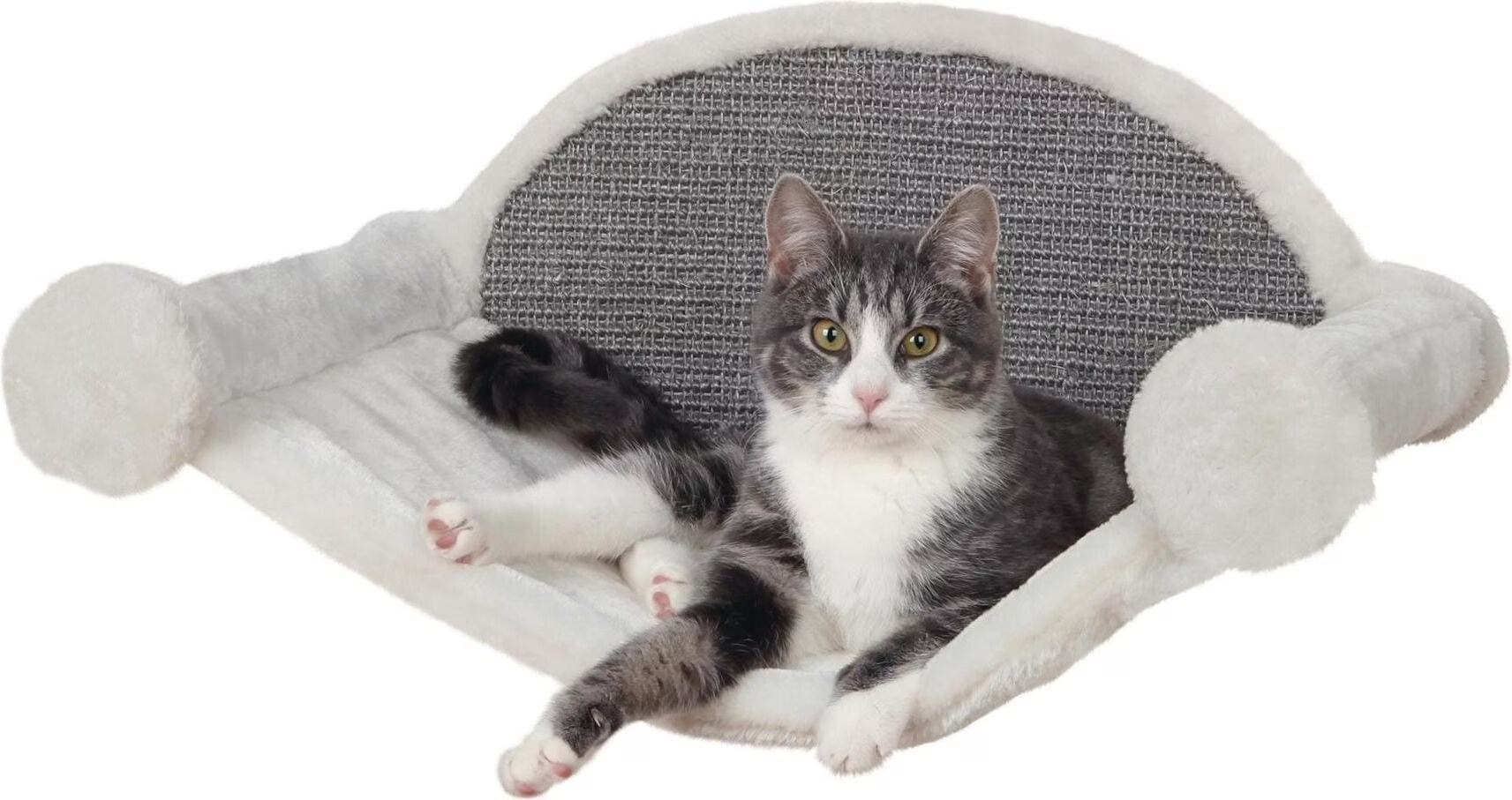 Hamac 54 × 28 × 33 cm à fixer au mur pour chat