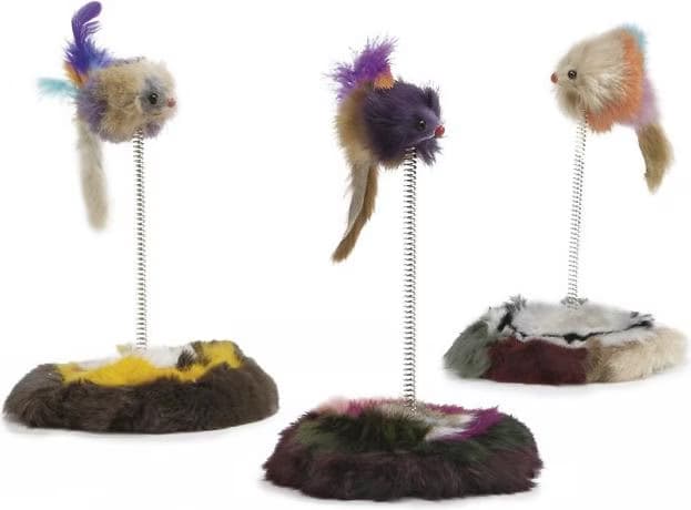Meilleurs prix pour Beeztees BZ PLUESCHMAUS SUR SPRINGFEDER (Jouets en peluche), Jouets pour chat