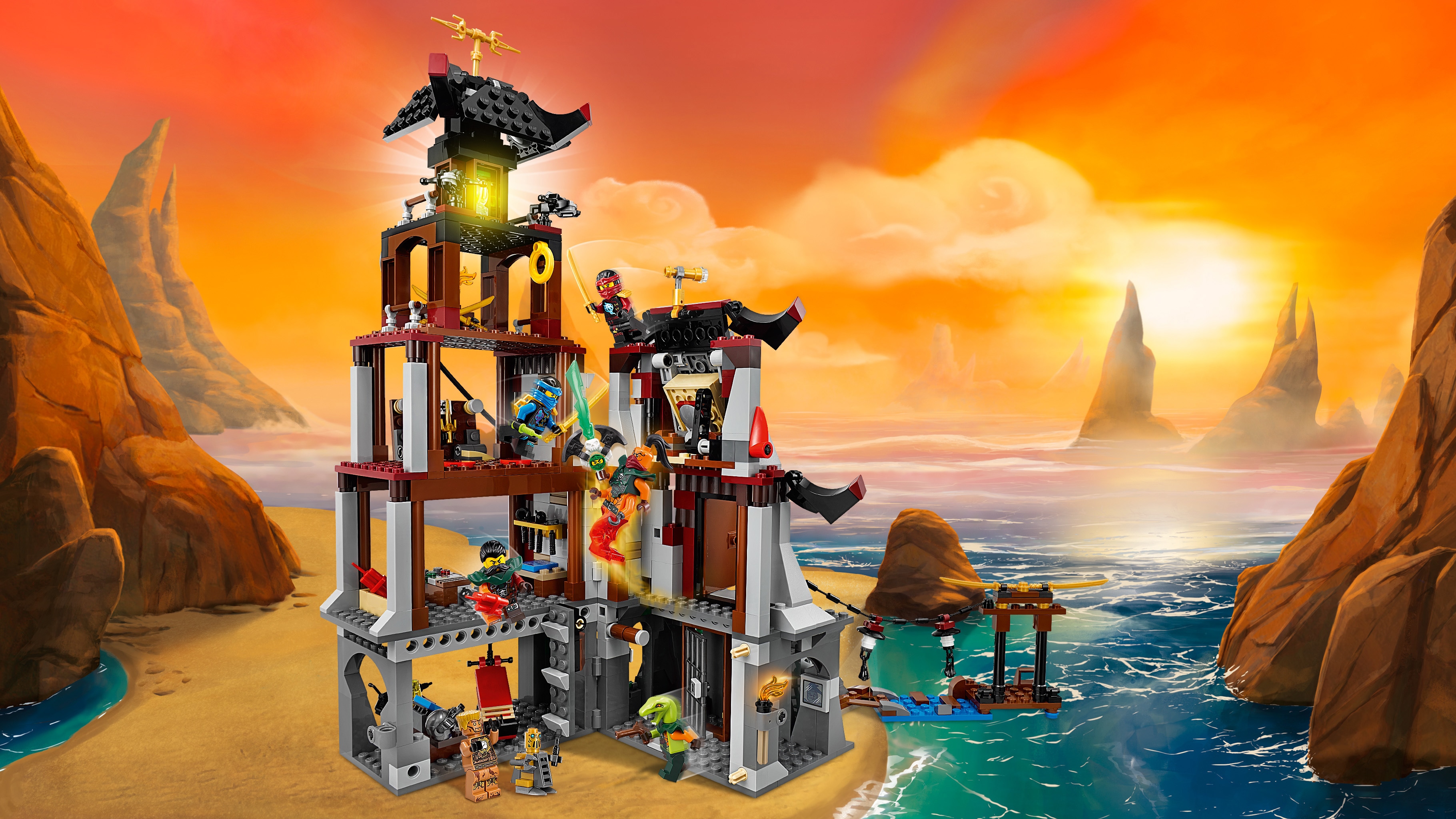 Lego lighthouse siege on sale