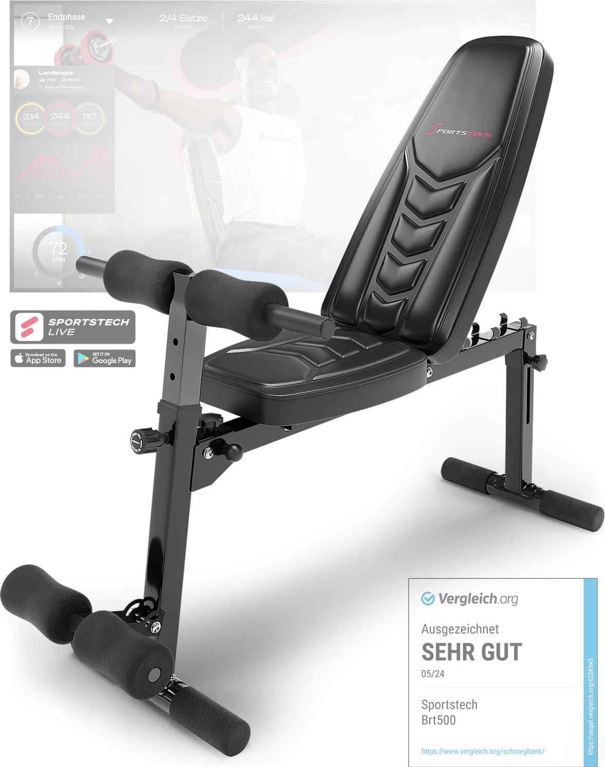 Sportstech bench brt500 new arrivals