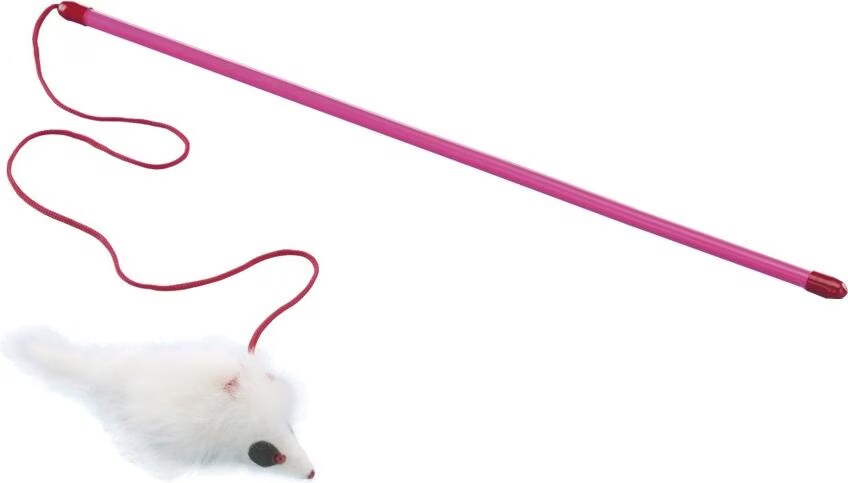 Meilleurs prix pour Nobby Angel avec souris  poil long, Jouets pour chat