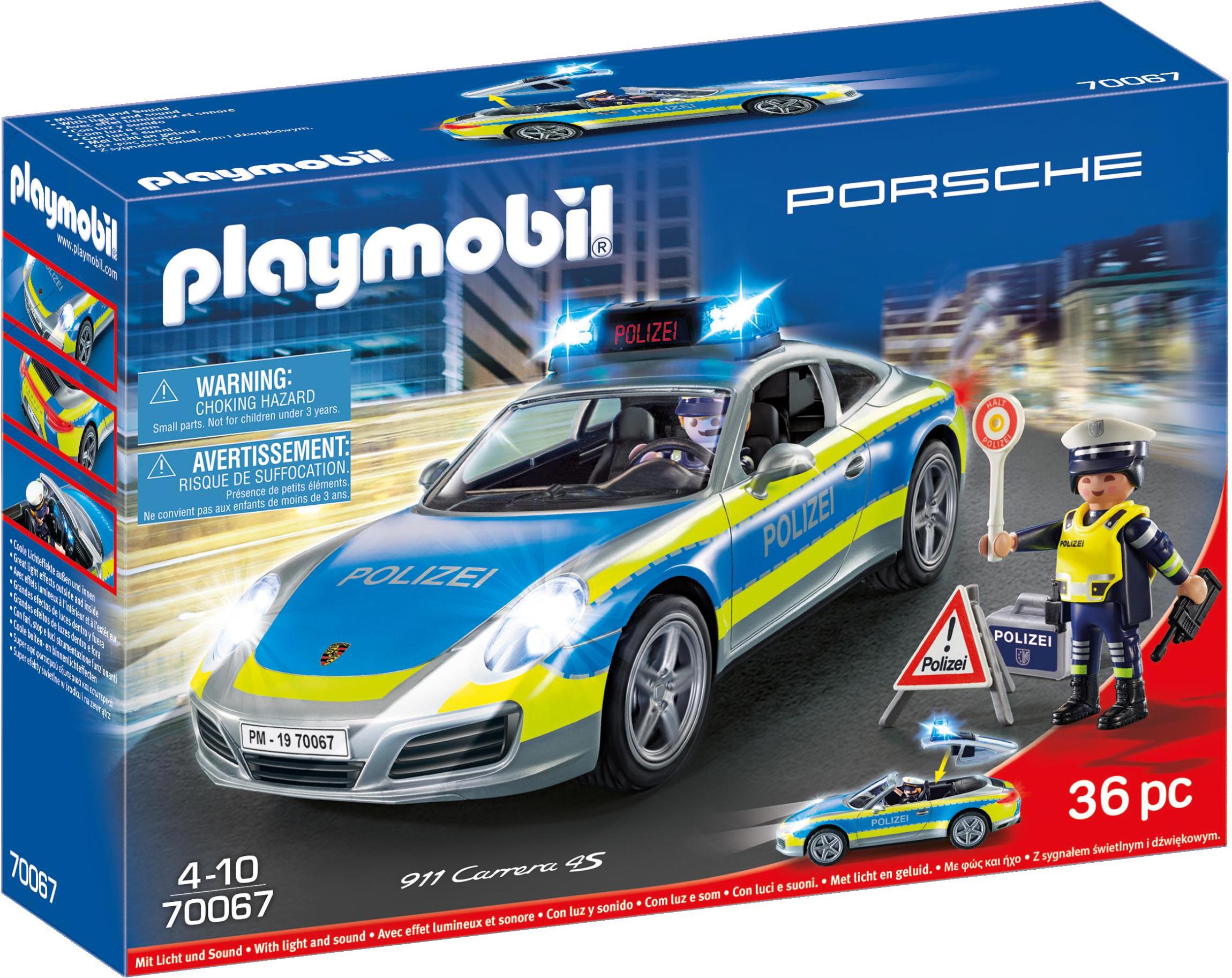 Playmobil Porsche 911 Carrera 4S Polizei 70067 Playmobil Porsche Galaxus