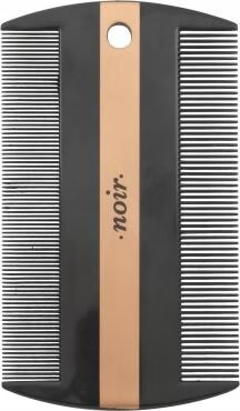 Peigne à puces Chien et Chat – noir – 9 x 5,1 cm