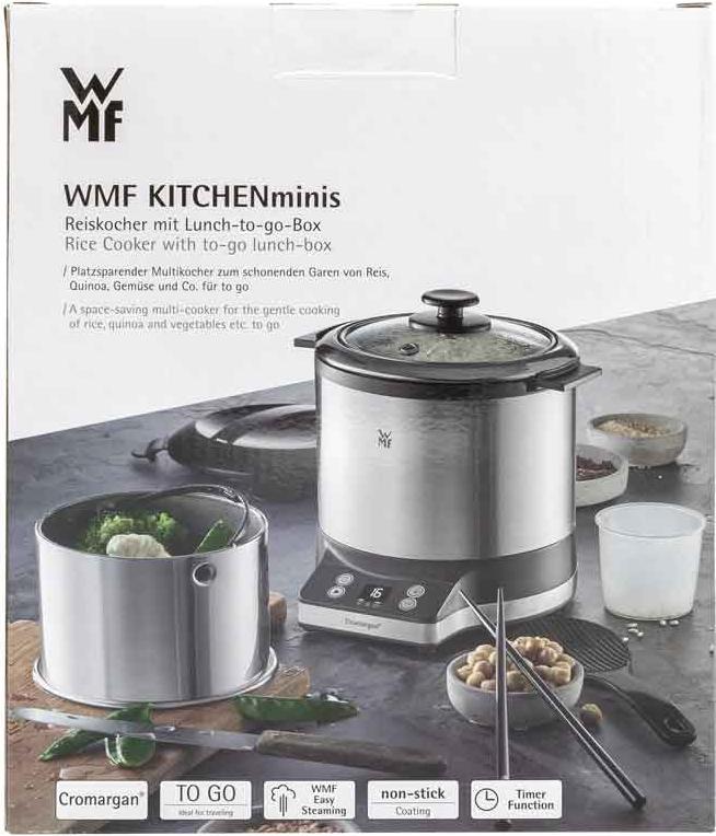 WMF KITCHENminis rice cooker steamer with lunch to go box Galaxus