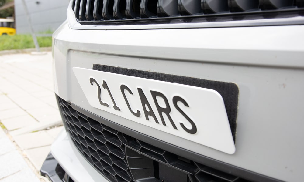 21cars Klett Kennzeichenhalter Langformat kaufen
