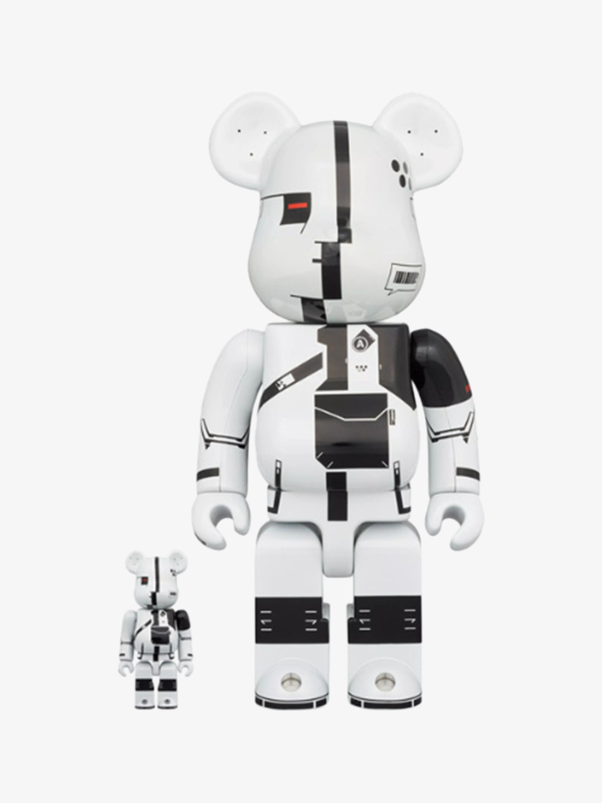 Be@rbrick ACRONYM WHITE CHROME kaufen