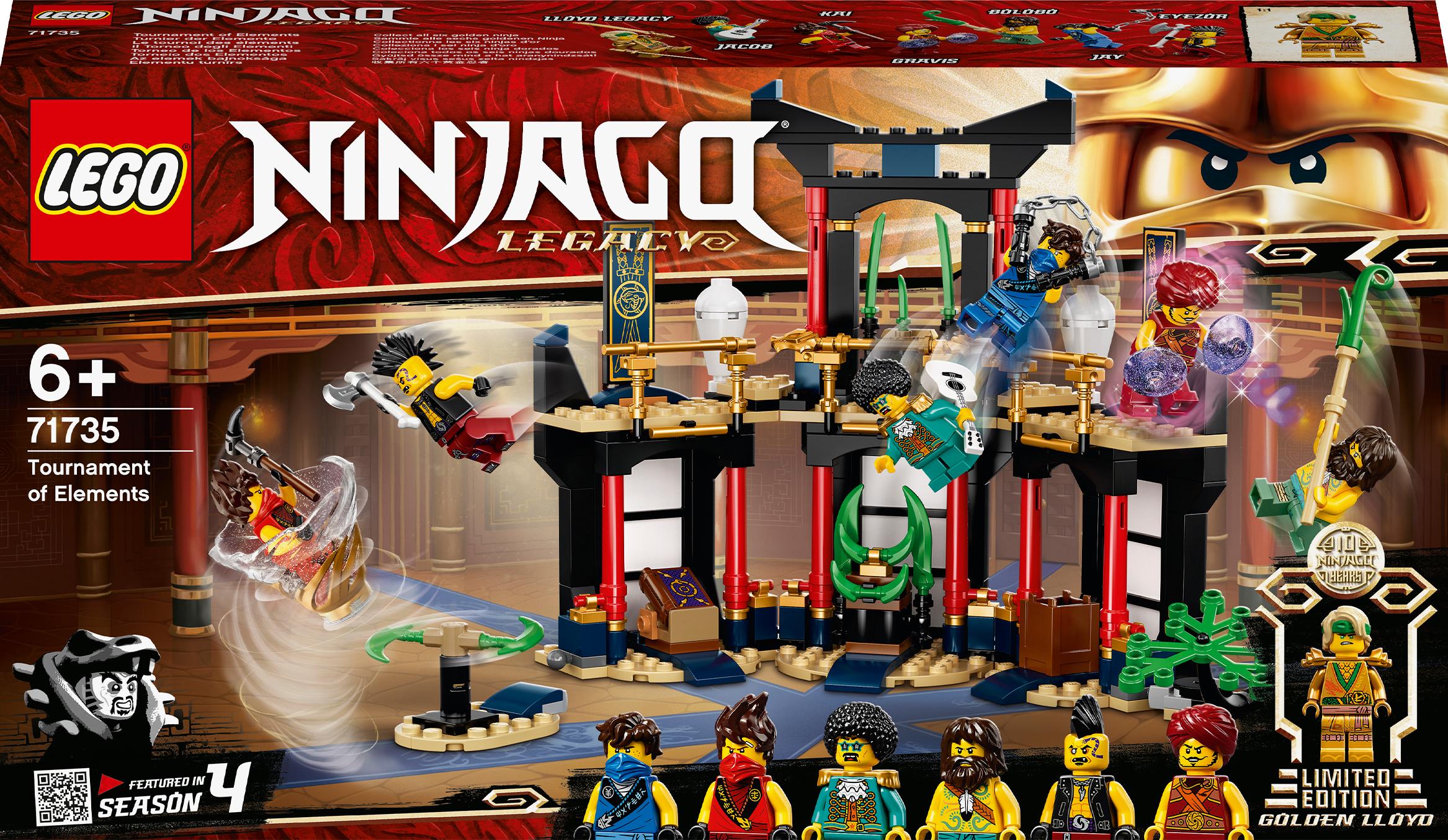 Lego ninjago 2021 tournament of elements online