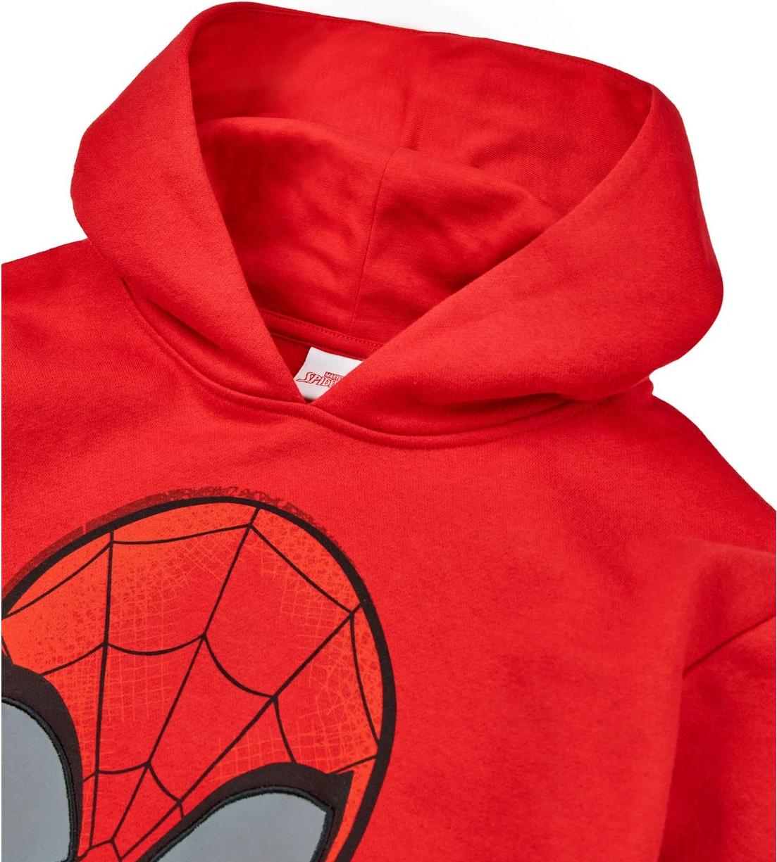 Spiderman jacket with face hood clearance