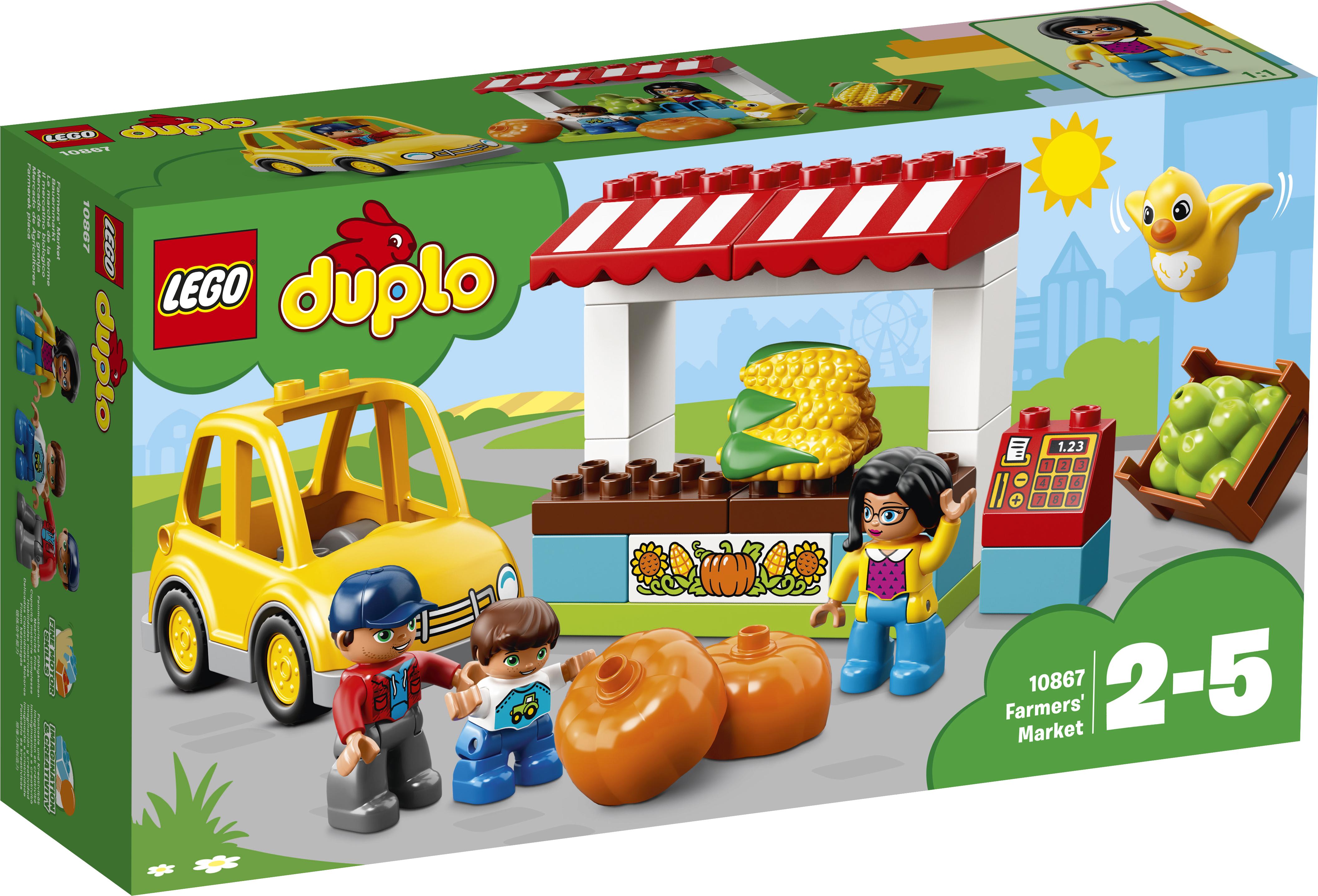 Lego duplo farmers market shop
