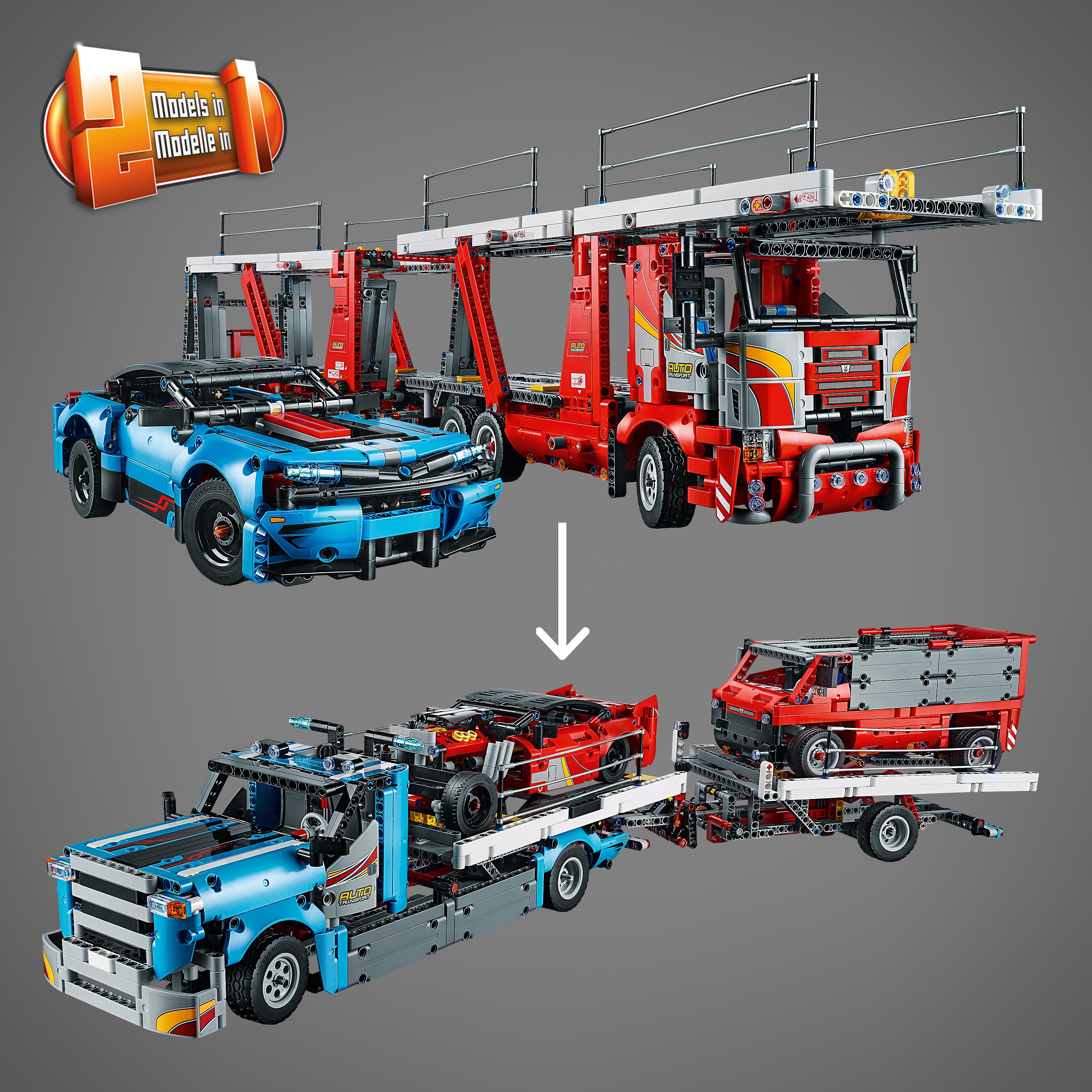 Lego technic outlet car transporter 2019