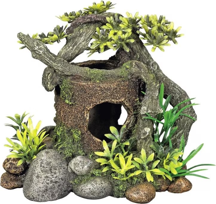 Meilleurs prix pour Nobby Aqua Ornaments BOIS avec COUVERTURE avec plantes (Dcoration, autres lments), Dcoration d'aquarium