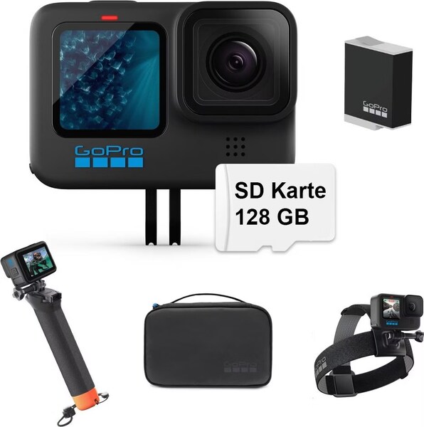 GoPro HERO11 Black - Special Bundle (incl. carte MicroSDXC 128 GB ...