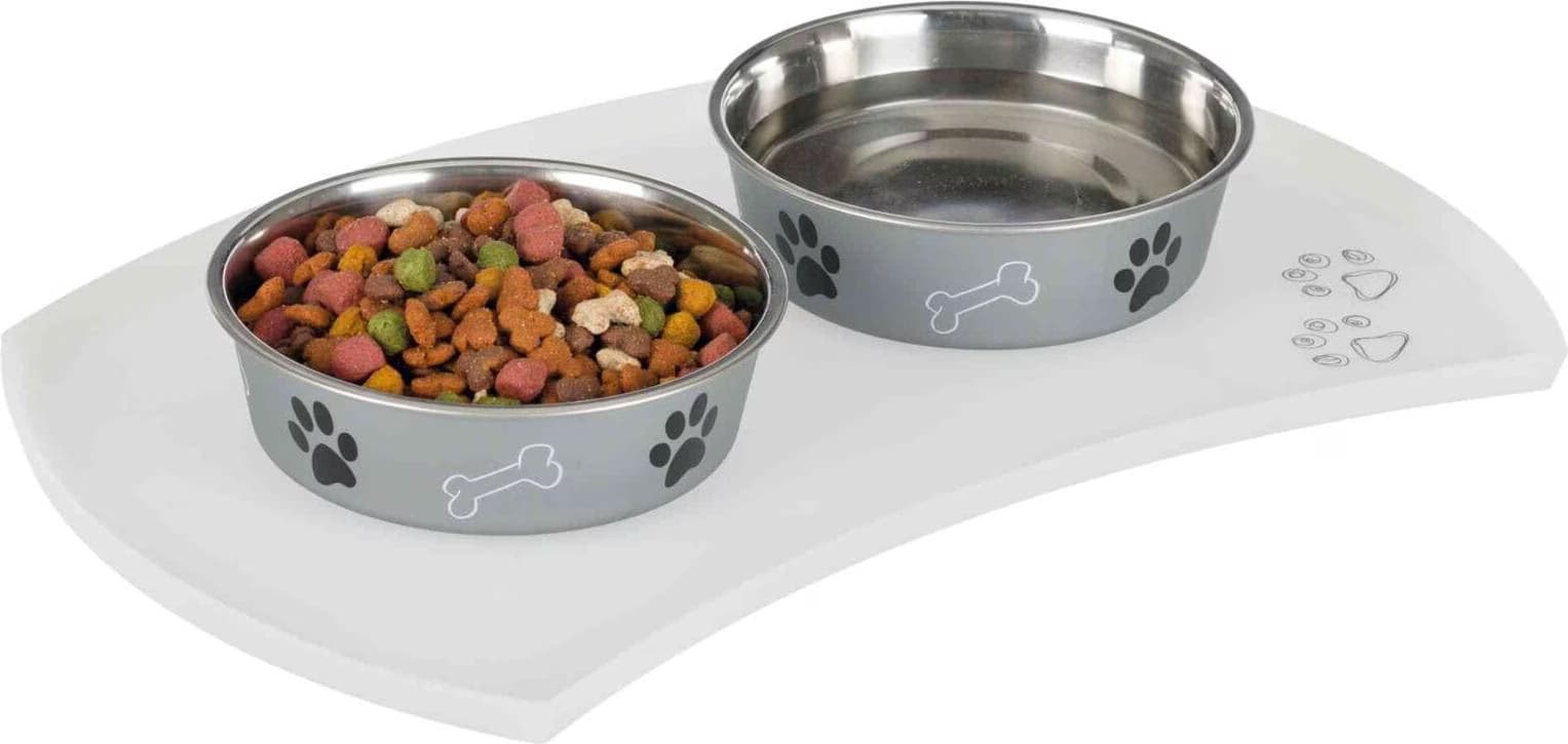Comparer les prix de Set de table Trixie en silicone L 48 × l 27 cm - pour chat
