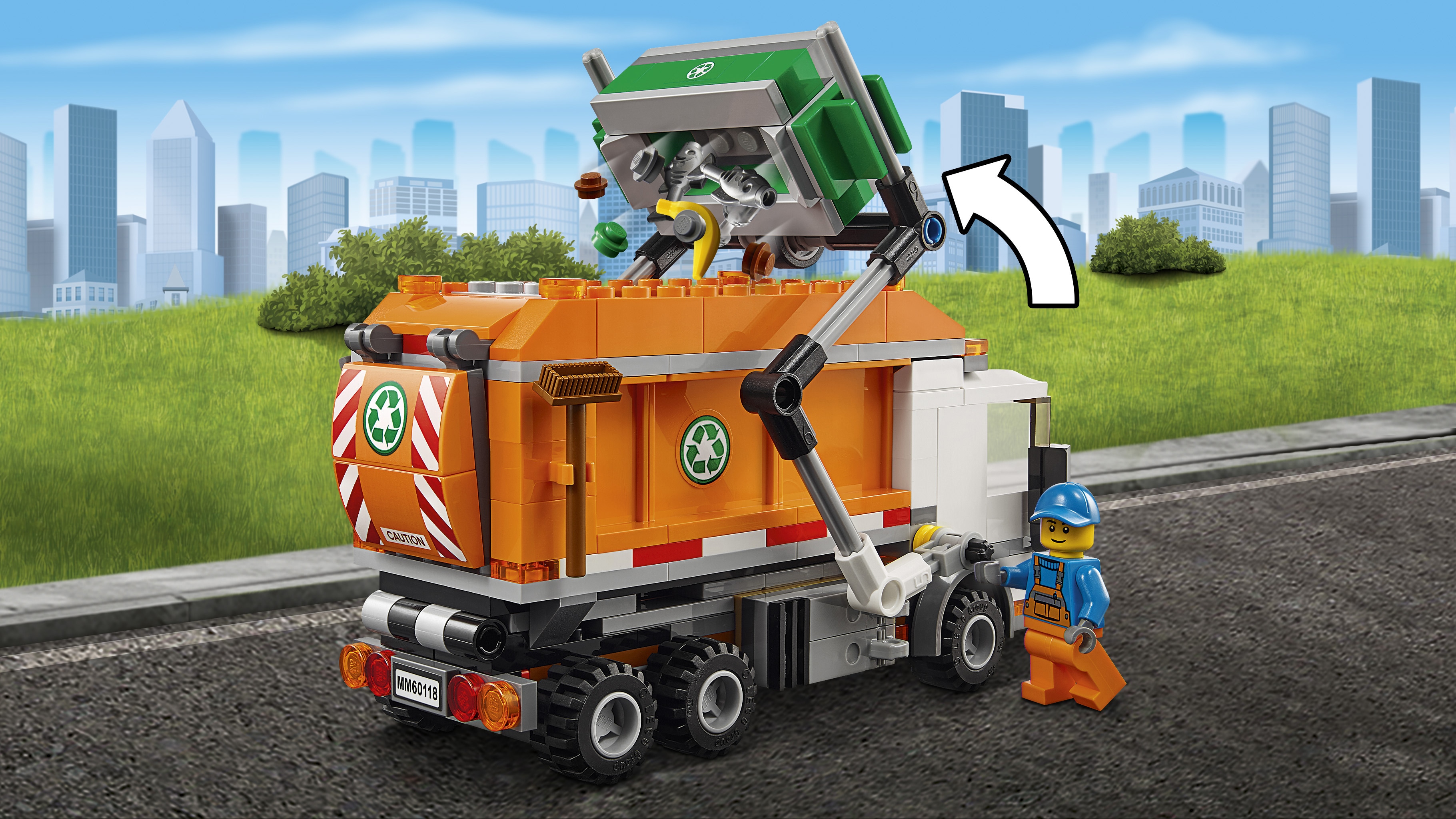 Lego 60118 city garbage truck deals