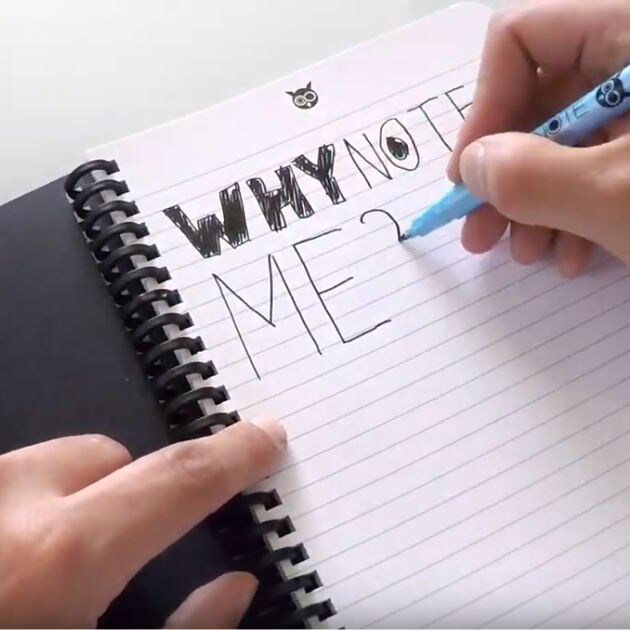 Whynote Bloc-note effaçable A5 violet Whynote starter box Galaxus AR9611