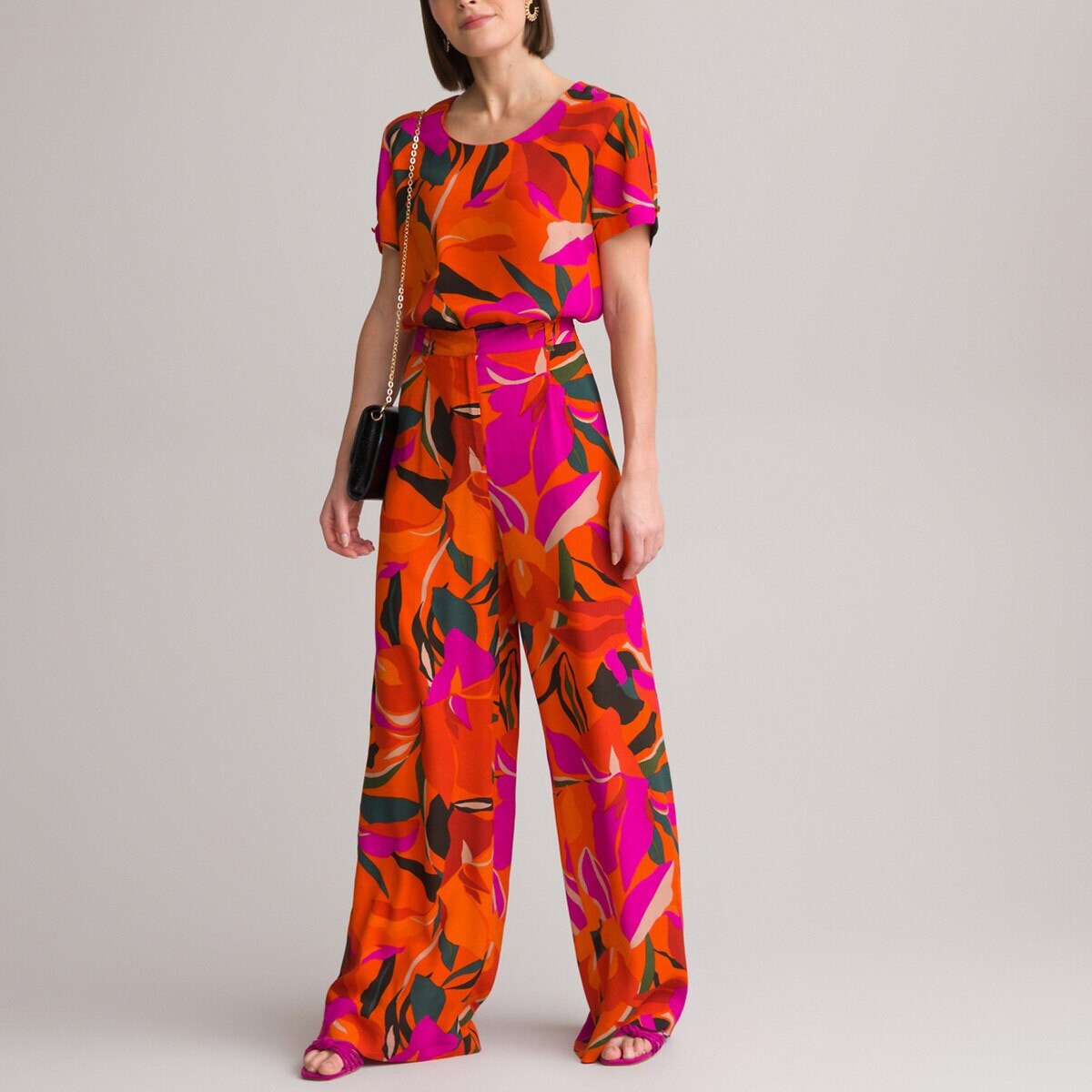 Anne Weyburn Weite Hose mit Blumenmuster (52) kaufen UB7991