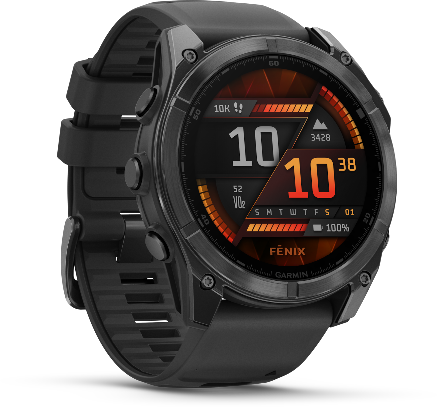 Garmin fenix 8 51 mm Stainless steel One size buy at Galaxus