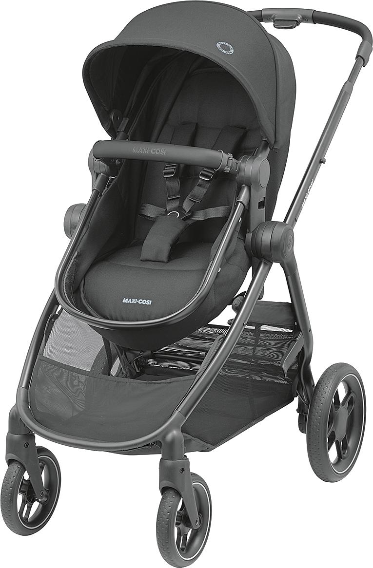 Maxi Cosi Zelia 3 Essential Black Black Frame Black Leather Galaxus