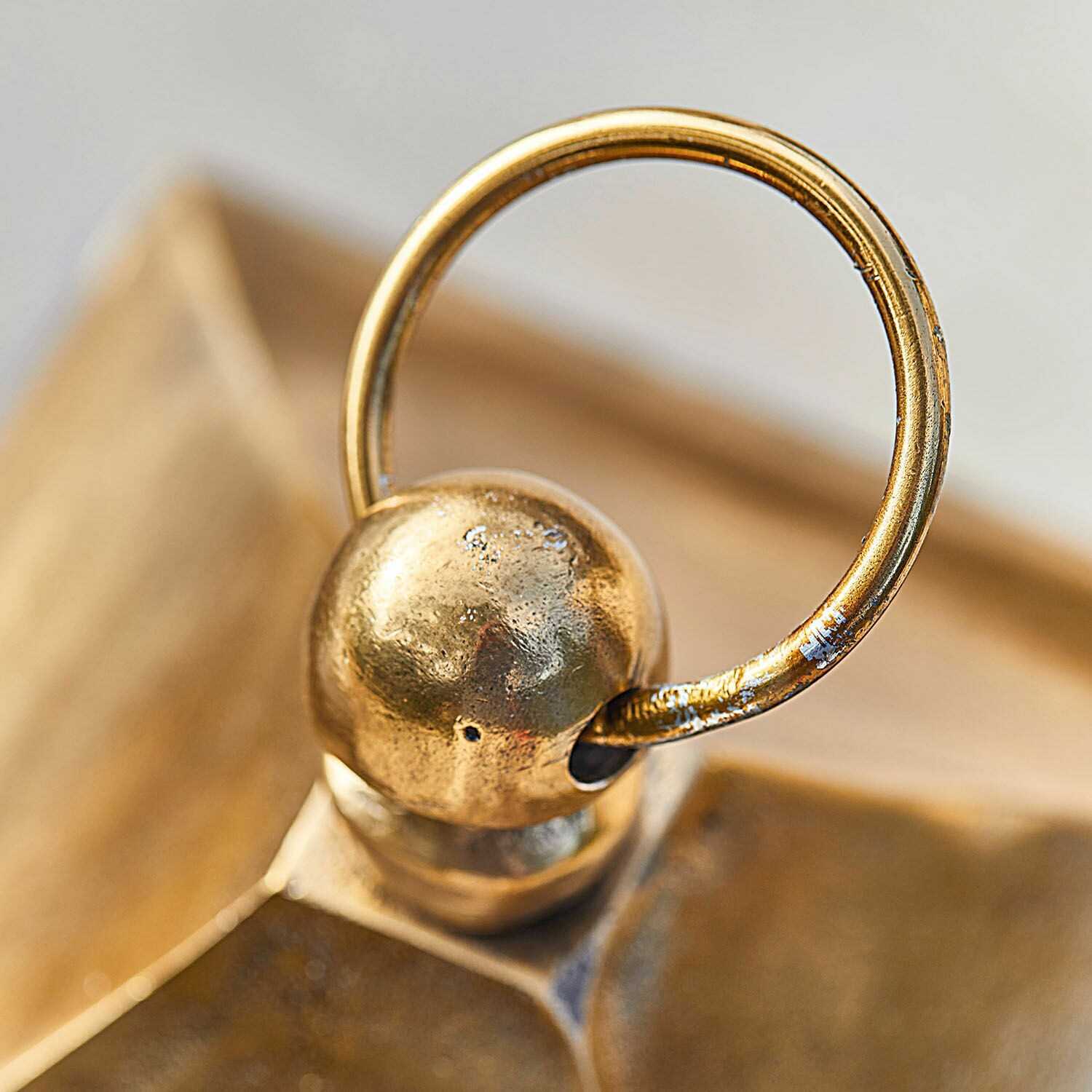 Loberon Laterne Andris antikgold kaufen NY7422