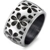 Rhomberg ring (56, Stainless steel)