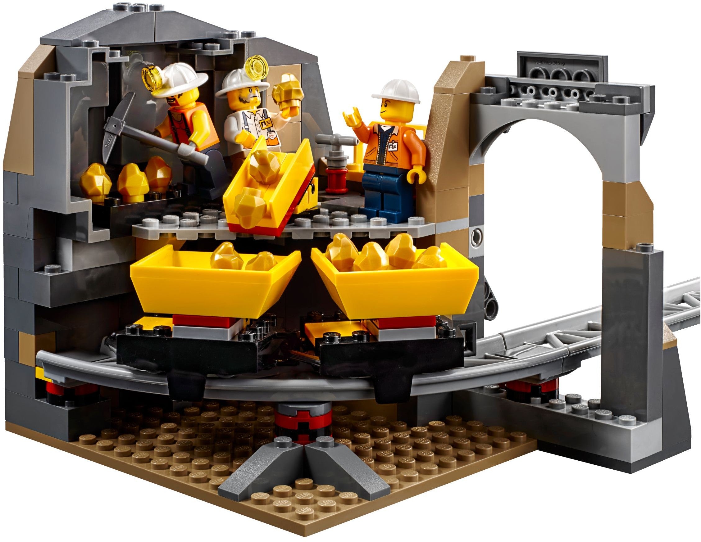 LEGO Mining professionals at the extraction site 60188 LEGO City Galaxus
