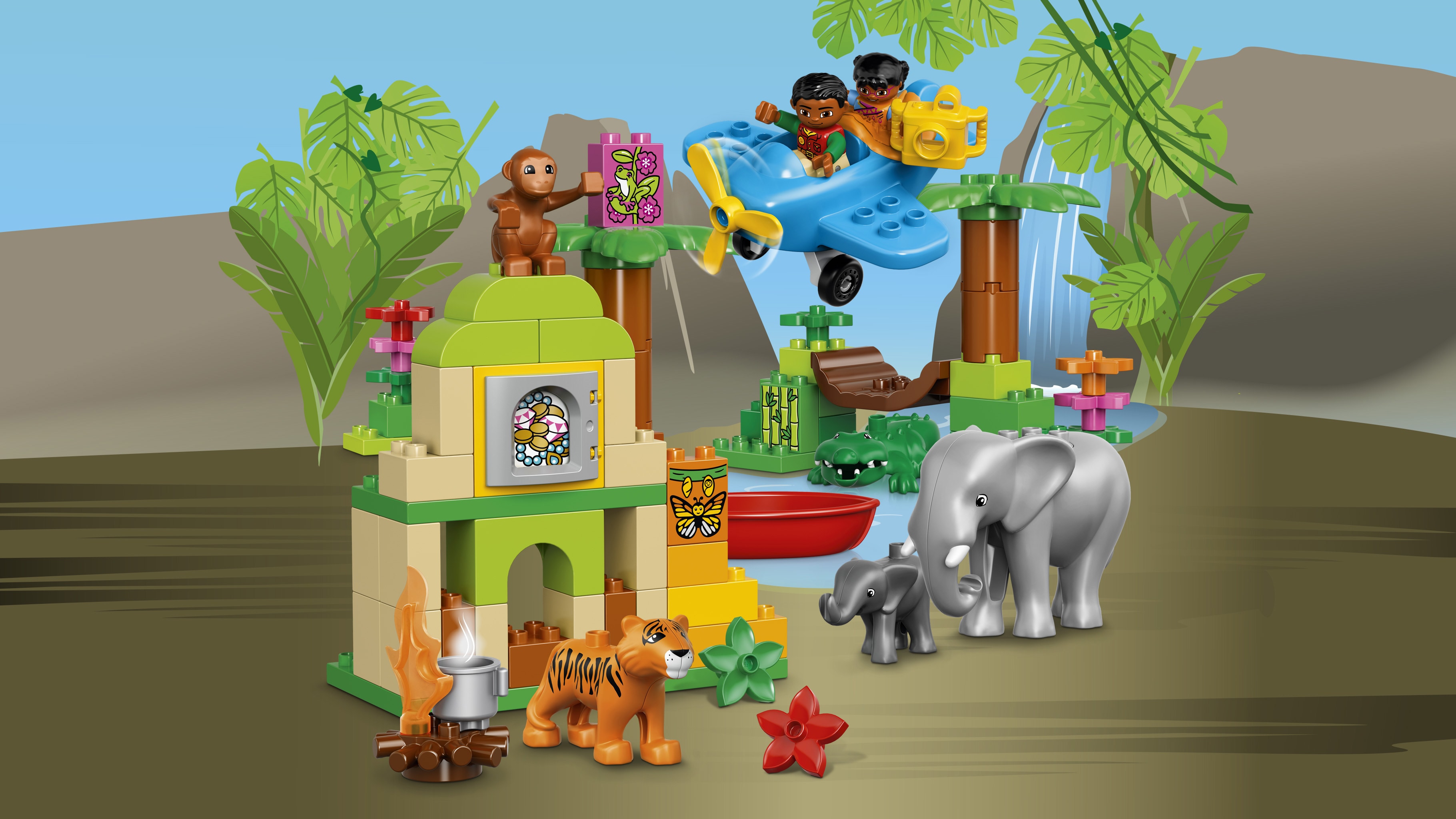 Duplo jungle set discount