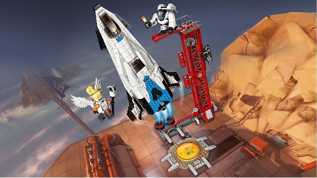 Lego overwatch rocket hot sale