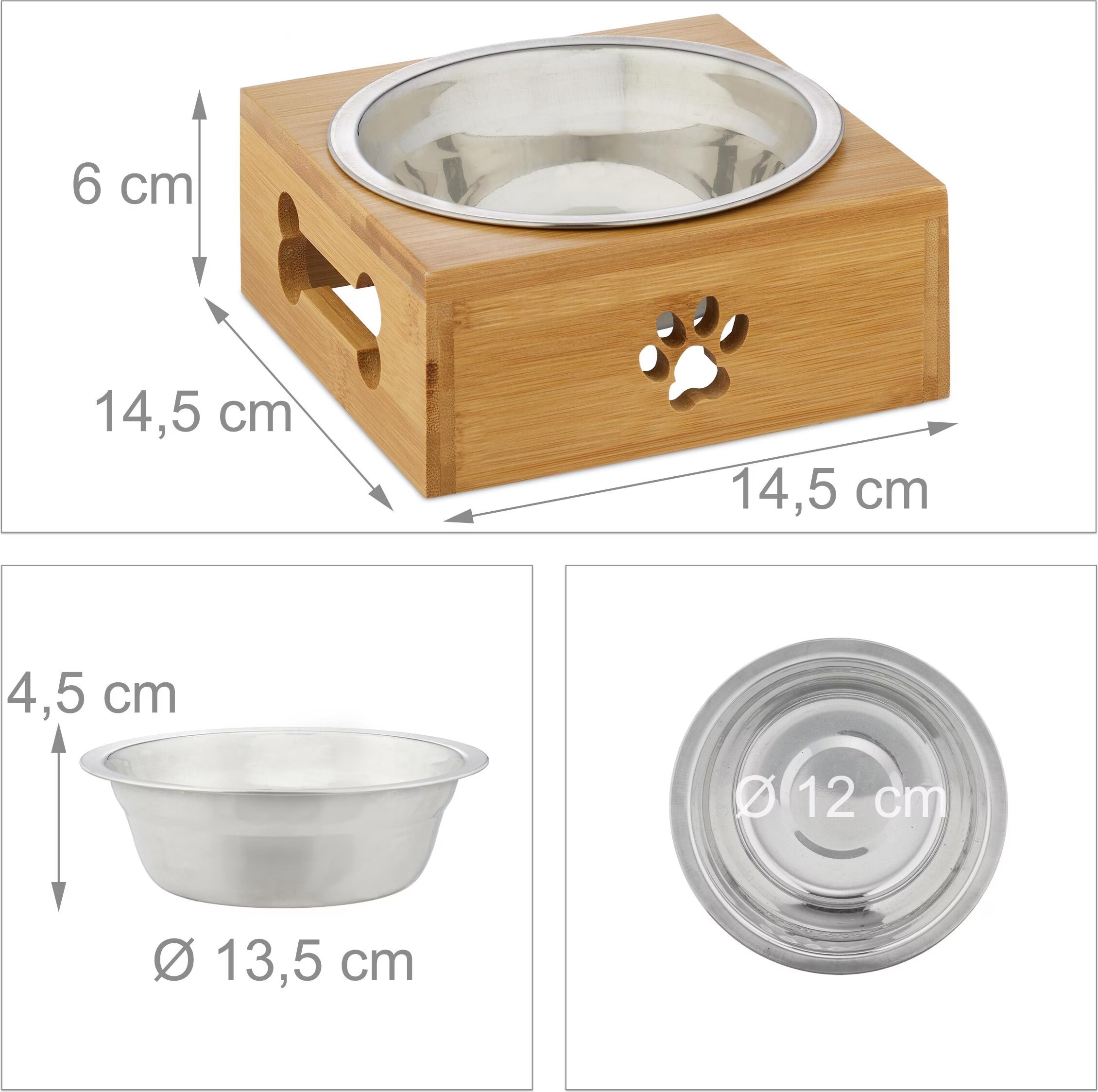 Meilleurs prix pour Relaxdays Gamelle pour chien (0.40l), Gamelle