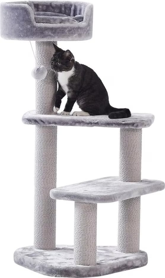 Comparer les prix de Nobby Arbre  chat Classic ZERA (97cm, Dgrey), Arbre  chat