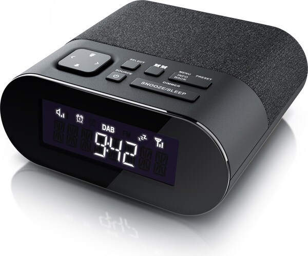 Bearware DAB Plus Radiowecker Küchenradio digital FM und DAB / DAB