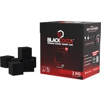 Black Cocos 2KG 27 Cubes de charbon naturel