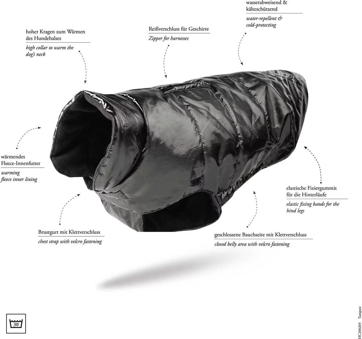 Hunter Tampere (Manteau pour chien), Vêtements pour chien