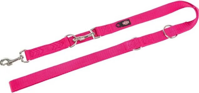 Meilleurs prix pour Laisse réglable Trixie Premium fuchsia pour chien - taille L–XL : L 2 m x l 2,5 cm