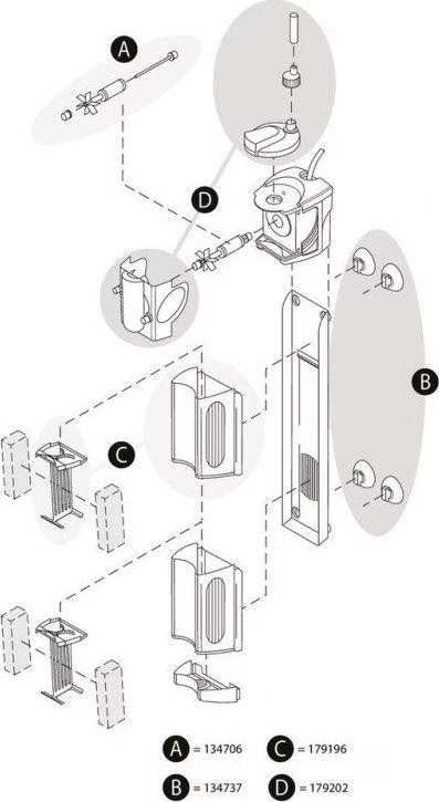 Meilleurs prix pour Tetra IN 400/600 plus pice de rechange, Aquarium: filtres